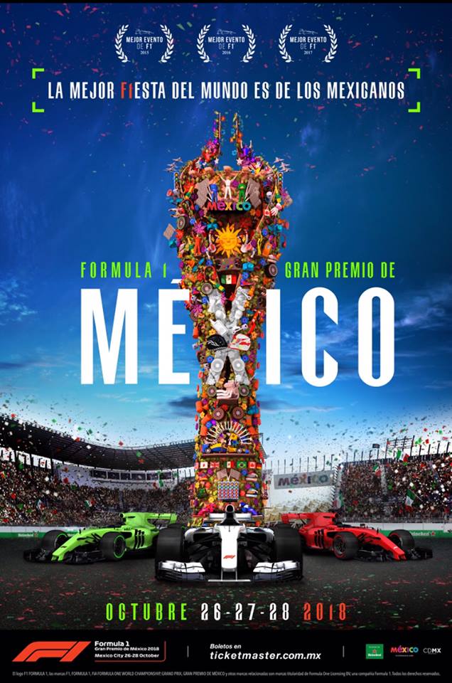 F1 México 2018 - Poster